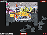 Флеш игра онлайн Шрек Кабине Головоломки / Shrek Cab Puzzle