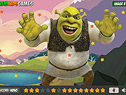 Флеш игра онлайн Шрек Скрытые Звезды / Shrek Hidden Stars
