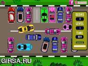 Флеш игра онлайн Парковка Симпсонов / Simpsons Car Parking 