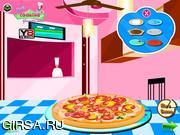 Флеш игра онлайн Красивая свежая пицца / sizzling Pizza Decor