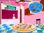 Флеш игра онлайн Sizzling Pizza Decoration