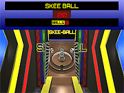 Флеш игра онлайн Skee мяч 3Д