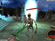 Флеш игра онлайн Вторжение Скелетов 2 / Skeletons Invasion 2