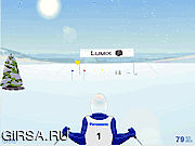 Флеш игра онлайн Лыжные гонки 2 / Ski Run 2