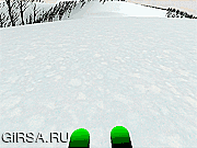 Флеш игра онлайн Лыжный Симулятор / Skiing Simulator