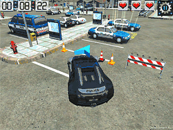 Флеш игра онлайн Вождение полицейских машин