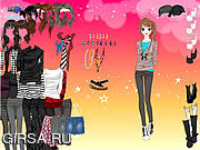 Флеш игра онлайн Skinny Jeans Dress Up