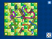 Флеш игра онлайн Змеи и лестницы / Snake and Ladder
