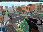 Флеш игра онлайн Снайпер миссия 3D