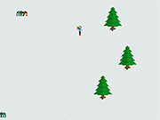 Флеш игра онлайн Снежка