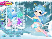 Флеш игра онлайн Снег Фея / Snow Fairy