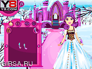 Флеш игра онлайн Принцесса снега / Snow Princess