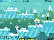 Флеш игра онлайн Приключения Снежной королевы / Snow Queen Save Princess