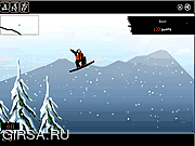 Флеш игра онлайн Снежный Серфинг / Snow Surfing