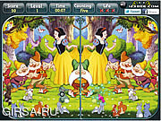 Флеш игра онлайн Найди отличия - Белоснежка / Snow White - Spot the Difference