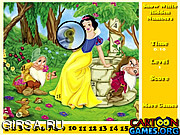 Флеш игра онлайн Найти номера / Snow White Hidden Numbers 