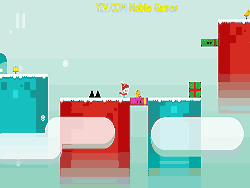 Флеш игра онлайн Снежок в рождественском мире
