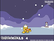 Флеш игра онлайн Снежки / Snowballs