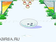 Флеш игра онлайн Снежки / Snowbowl