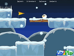 Флеш игра онлайн Голова снеговика