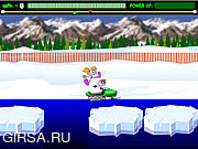 Флеш игра онлайн Snowmobile Rally