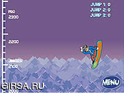 Флеш игра онлайн Scooby Doo: Big Air Snow Show