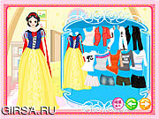Флеш игра онлайн Snow White Dress Up