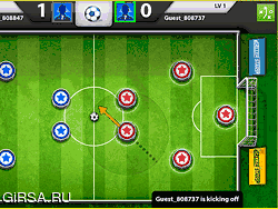 Флеш игра онлайн Soccer Stars