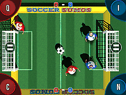 Флеш игра онлайн Футбол Сумо / Soccer Sumos