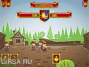 Флеш игра онлайн Атака вражеского лагеря / Solandia Uprising