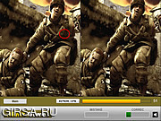 Флеш игра онлайн Солдаты в действии / Soldiers In Action Difference