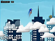 Флеш игра онлайн Sonic on Clouds