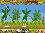 Флеш игра онлайн Приключения Соника в джунглях / Sonic Jungle Adventure