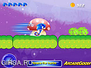Флеш игра онлайн Sonic Launch