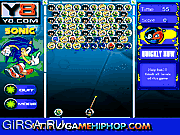 Флеш игра онлайн Соник Мяч Съемки / Sonic Shooting Ball