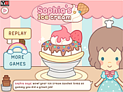 Флеш игра онлайн Приготовление мороженого