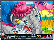 Флеш игра онлайн Упорядочи плитки - Дамбо / Sort My Tiles - Dumbo