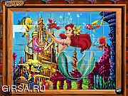 Флеш игра онлайн Sort My Tiles Little Mermaid