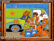Флеш игра онлайн Sort My Tiles Scooby - Doo 2