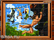 Флеш игра онлайн Sort My Tiles Tarzan 2
