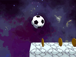Флеш игра онлайн Космический мяч