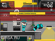 Флеш игра онлайн Космический полицейский / Space Cop