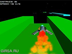 Флеш игра онлайн Космический Раннер / Space Runner