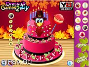 Флеш игра онлайн Приготовление ко дню Благодарения 2013 / Special Thanksgiving Cake 2013