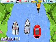 Флеш игра онлайн Скоростная лодка - парковка 3