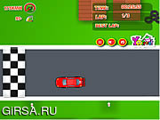 Флеш игра онлайн Интересная гонка / Speedy Car Race