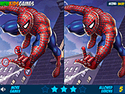 Флеш игра онлайн Человек-Паук-Найти Различия / Spider-Man Find Differences