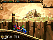 Флеш игра онлайн Гонки с человеком-пауком / Spiderman Hills Racers 