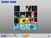 Флеш игра онлайн Губка Боб и Патрик раздвижные / SpongeBob and Patrick Sliding