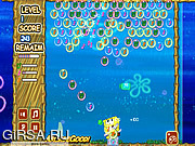 Флеш игра онлайн Спанч Боб и пузыри 2 / Spongebob Bubble 2